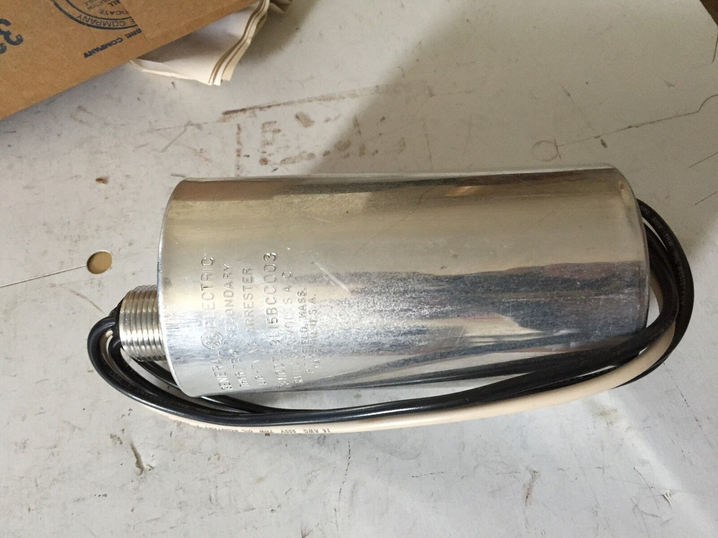 New Ge 9L15bcc003 Protective Capacitor 3Wire 0-650Vac,9L15bcc,Tj