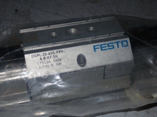 New Festo Dgpl-25-450-Ppv-A-B-Kf-Sh Pneumatic Linear Actuator,Dgpl-25-450-Ppv,Ej