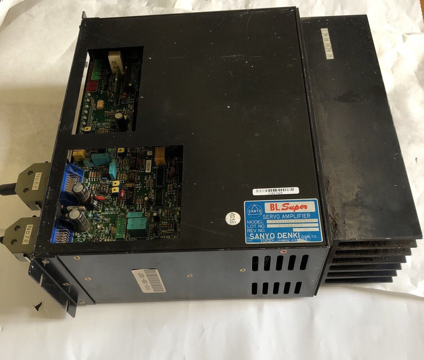 Kawasaki Sanyo Denki 27Ba030fxt30c Servo Amplifier, A030 065B ,Bl Super,Bu