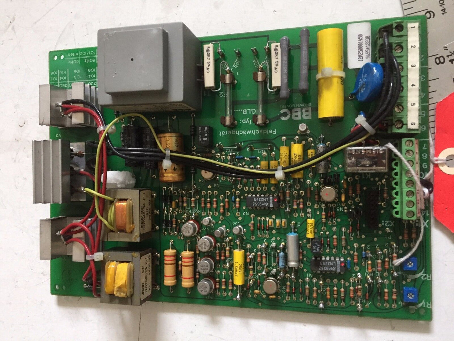 Bbc 12M250001450 9655 * 12238 Brown Boveri Bomac Electro Flyte Power Supply,Cr