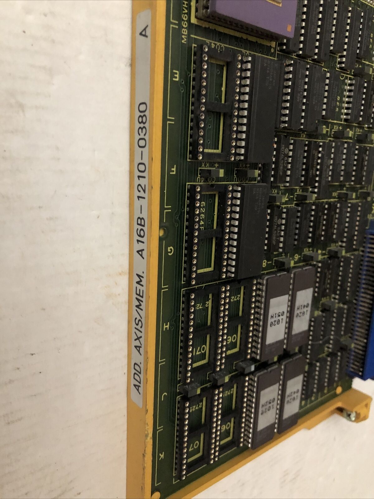 Fanuc A16b-1210-0380 / 01A Pc Board 4Th Axis For Model 10-Ma Cnc ,Cx