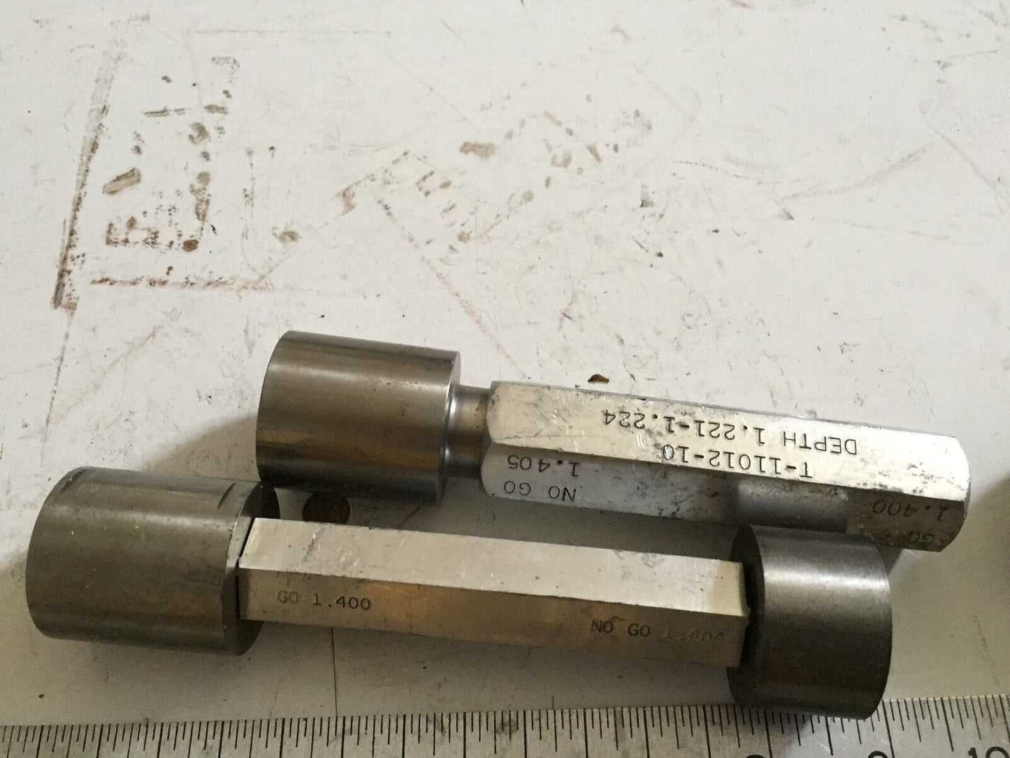 Used  Go No Go Gage, Go Nogo Guage 1.400,1.404, 1.405 The Pipe Machinery,Am