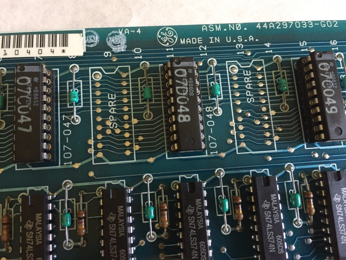General Electric Ic600cb501a,44A712778-001R04/4,Ccu2c Basic Logic,Br