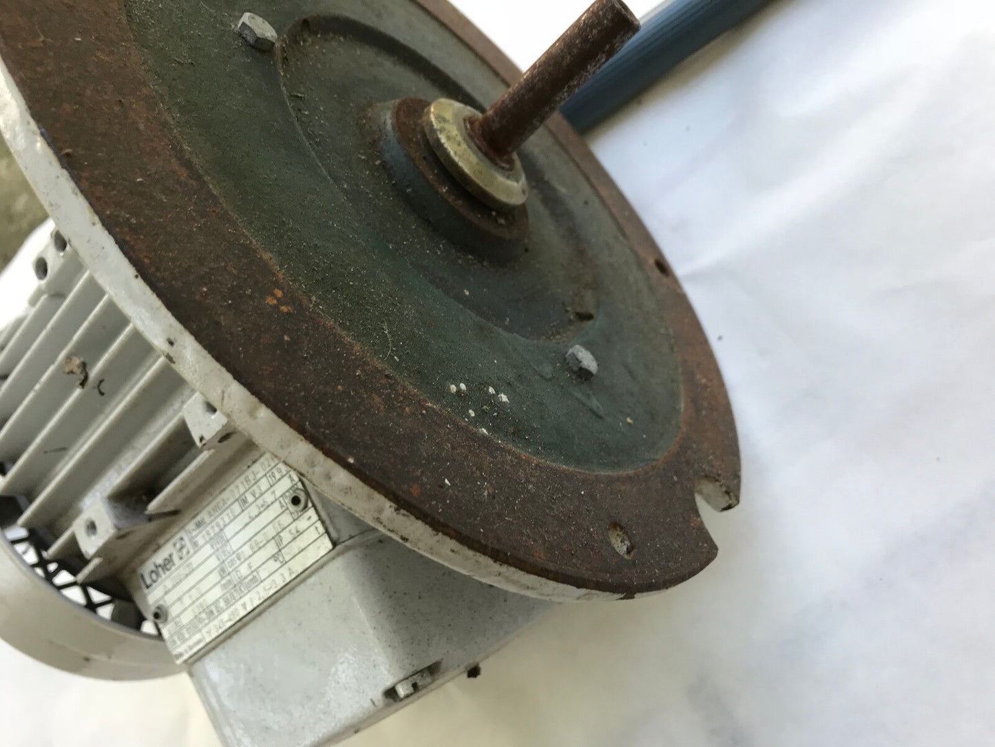 Loher Anca-071Bj-02P,1979316  Im V3  Vde 4.3-5.7 A 200-277 V Electric Motor,Tg
