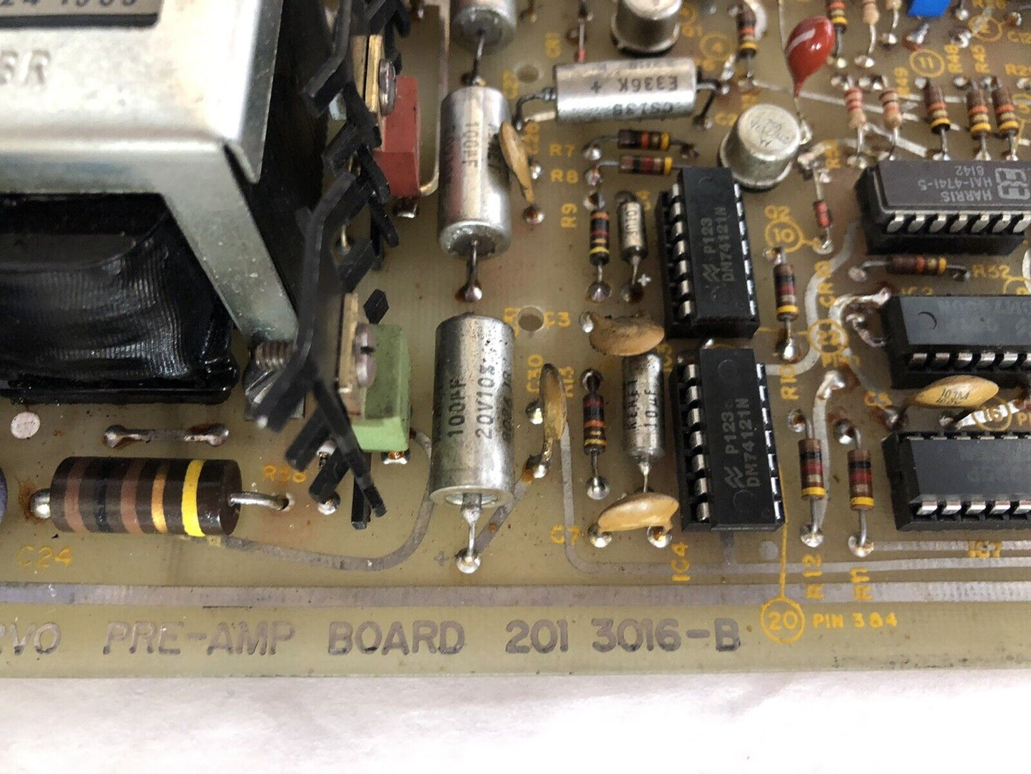 Servo Pre-Amp  Board 201 3016-B,Dd
