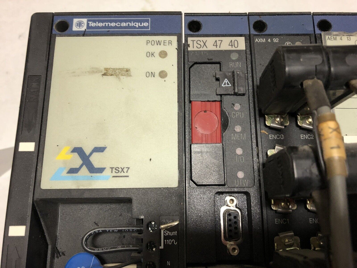 Telemecanique Tsxrkn52,Lx Tsx7,Tsx 47 40,Axm 4 92,Aemsystem,Tsx 47/67/87/,I/O,Tn