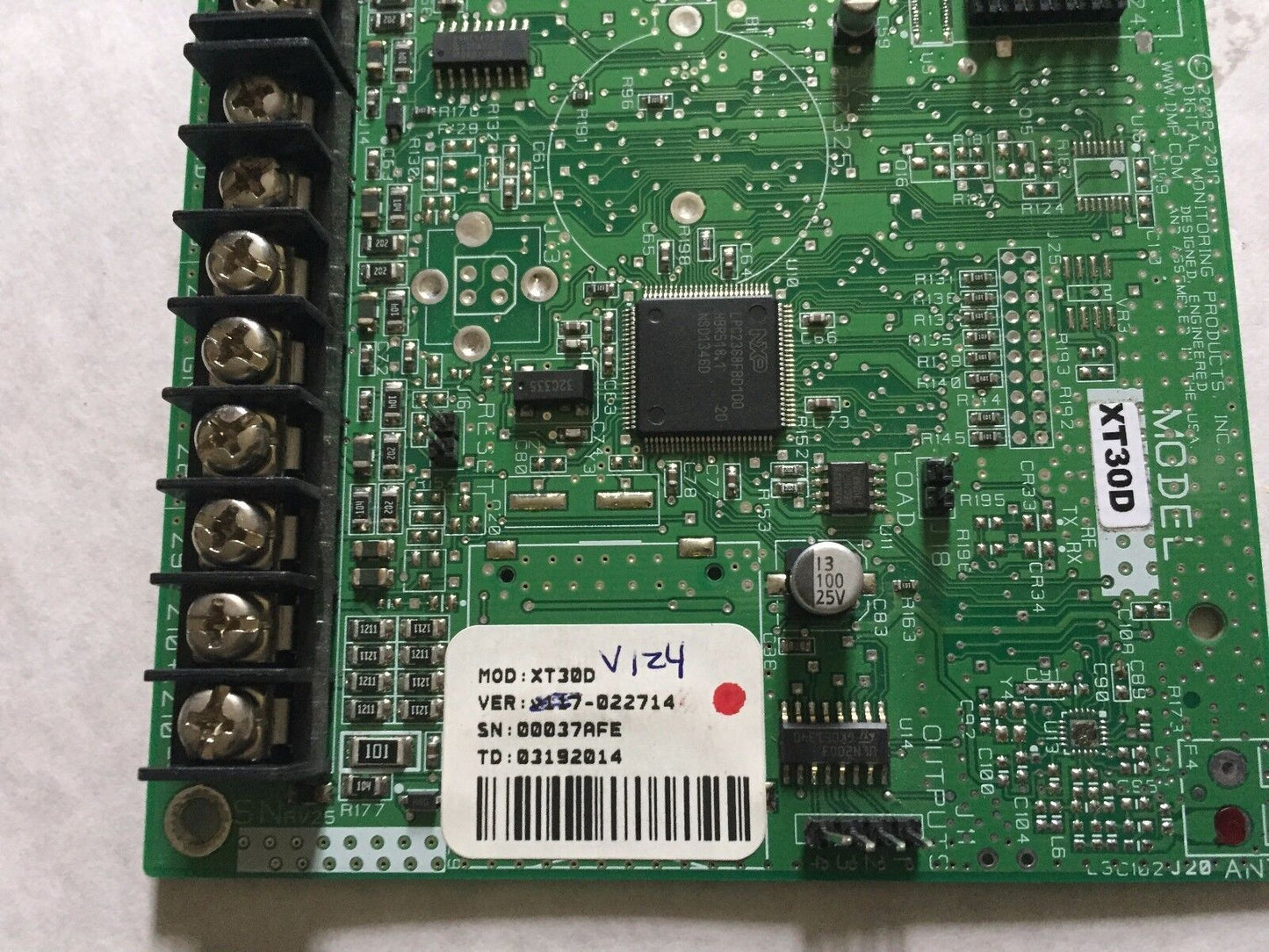 Digital Monitoring Products Xt30d,Pc-0128 R10 Circut Board ,Ct