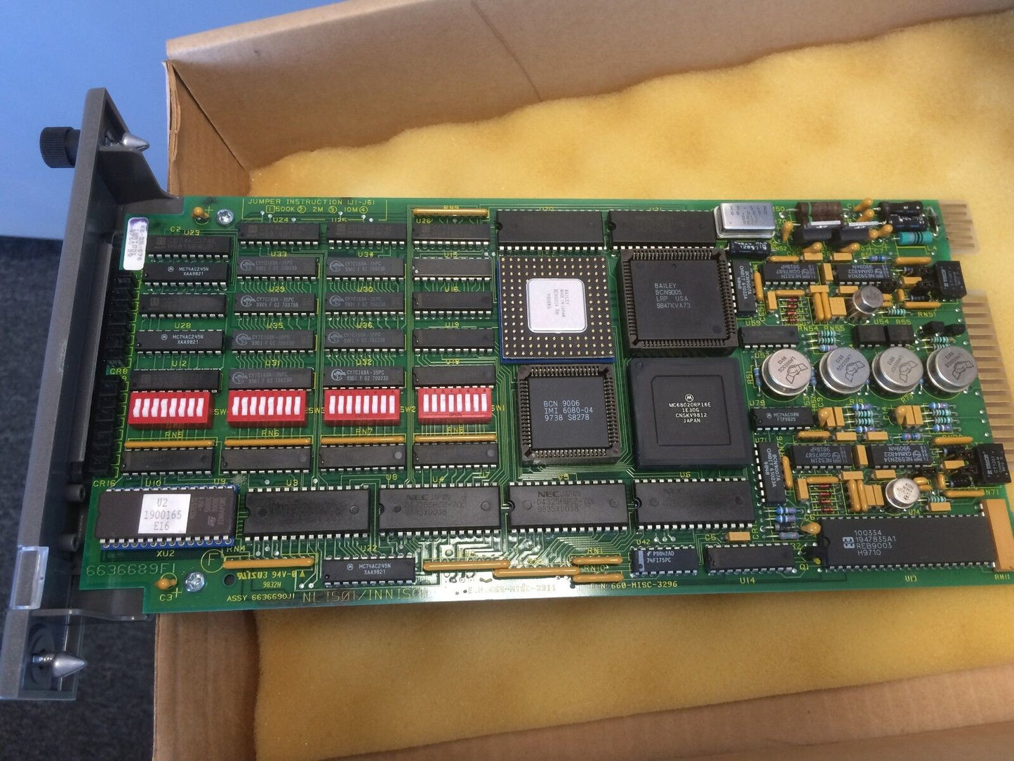 New Abb 6636690 Ji,Loop/Network Interface Slave Net90 Innis-01 Inniso1,Jumper,De