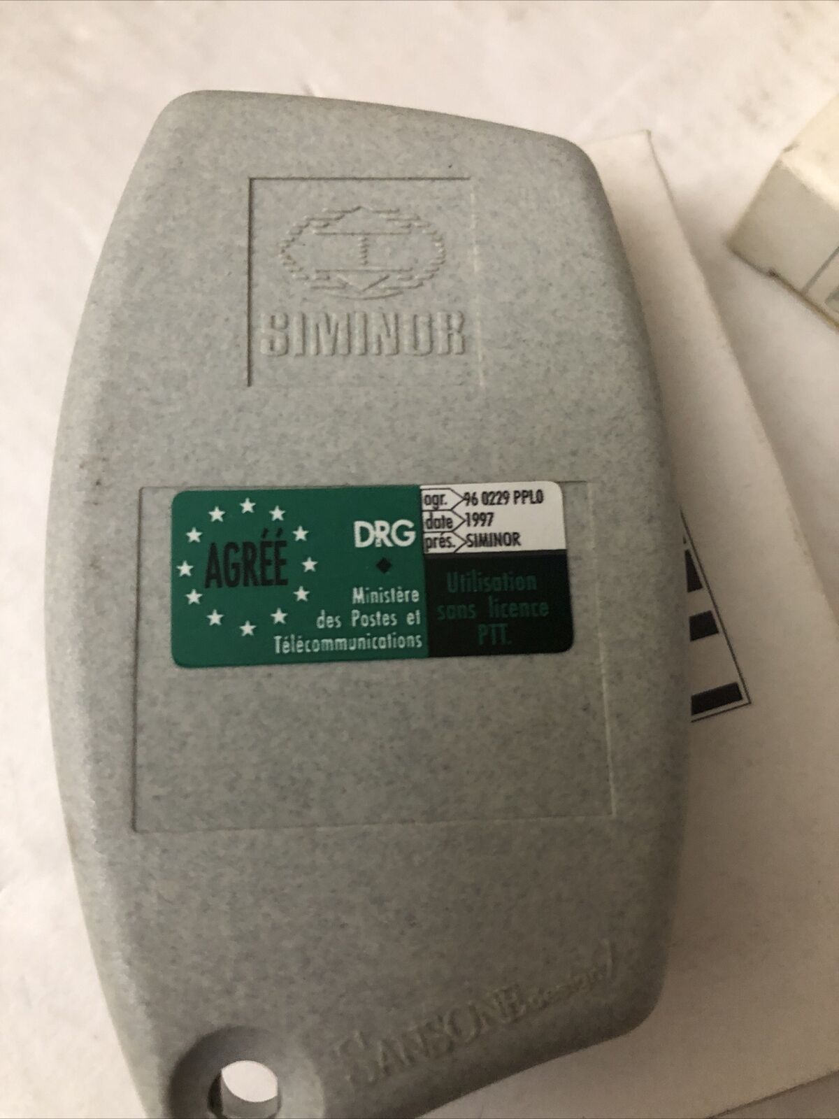 Lot 2 Siminor S433 Transmitter,Siminor 96 0229 Ppl0,Emetteur,Tx2 Cvx4332,Drg,Cw