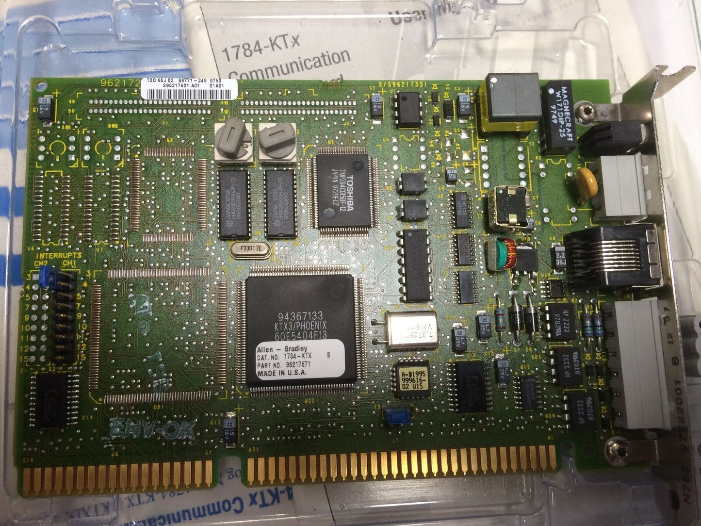 New Allen Bradley Interface Module Communication 1784Ktx B,S/M96217341,962172,Bp