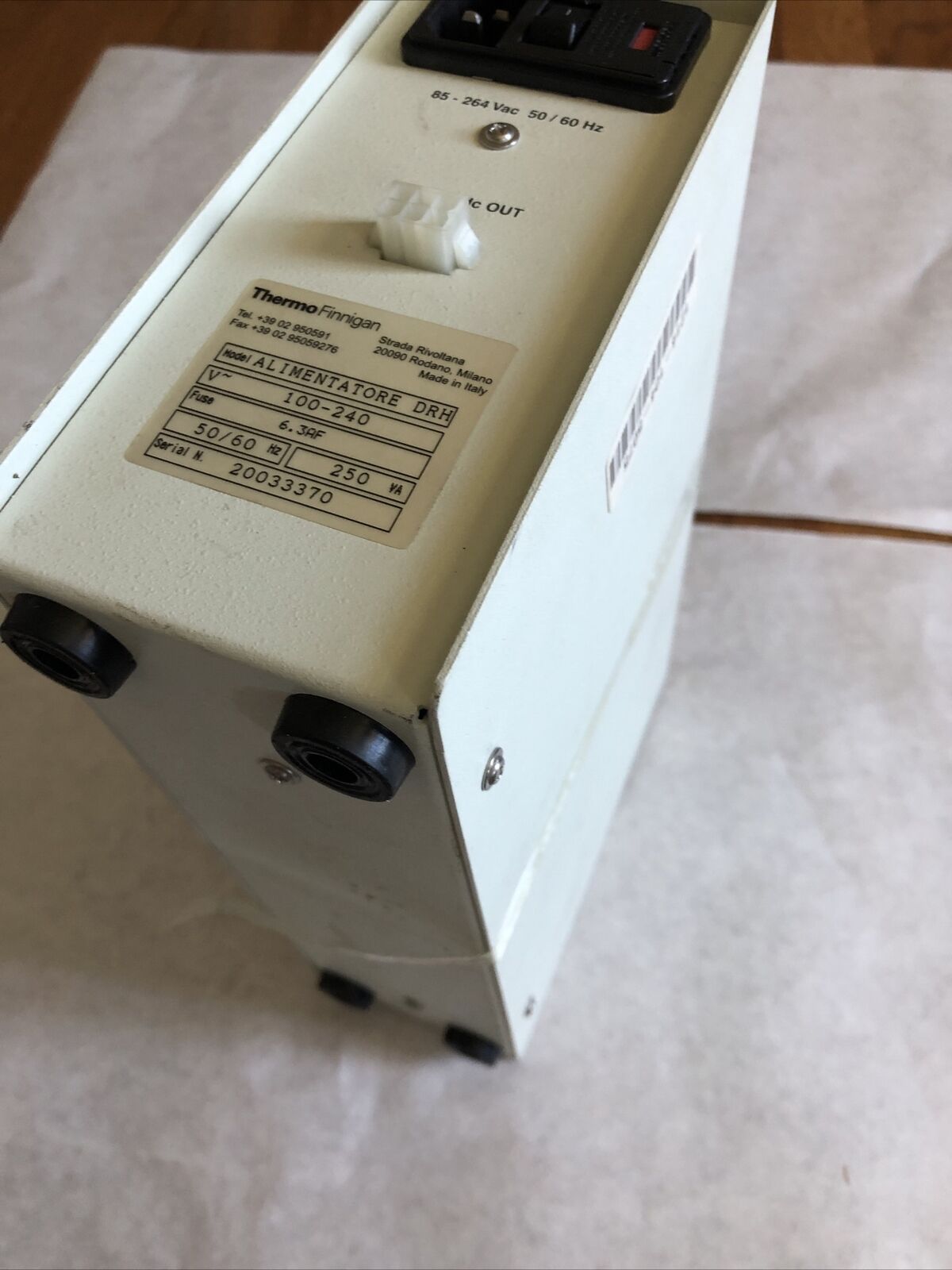 Thermo Alimentatore Ufm,Thermo Finnigan Alimentatore Drh Power Supply,Bb,Bh