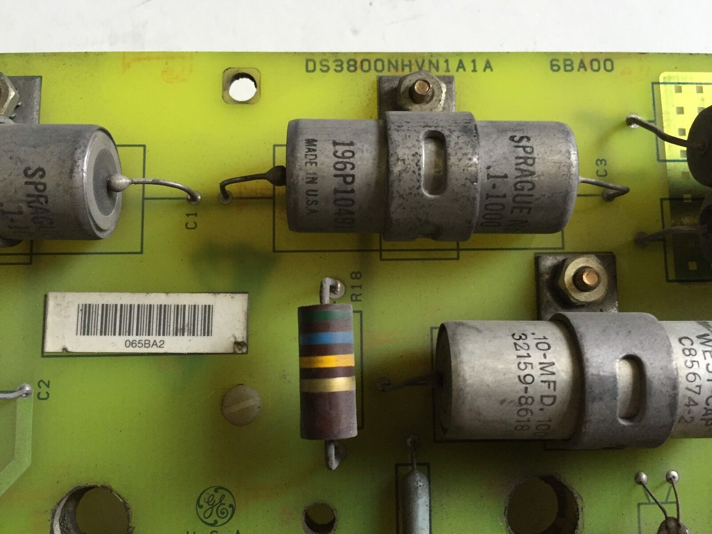 General Electric Ds3800nhvn1a1a 6Ba00,Nhvn 6Da00 Board High Voltage,Ee
