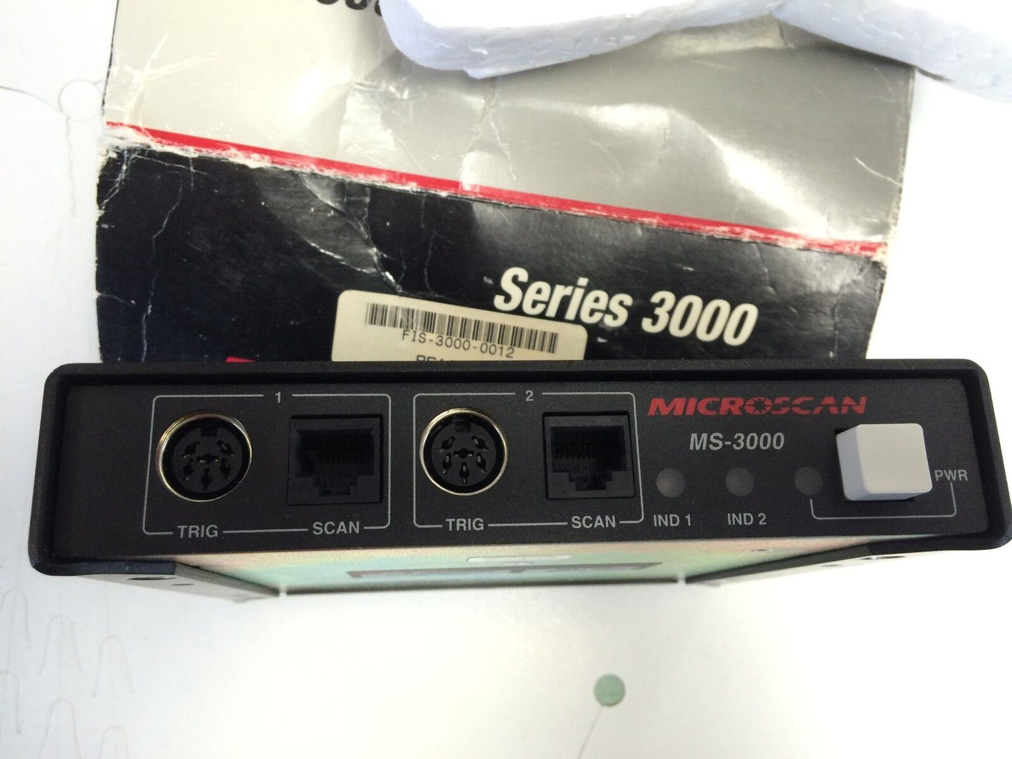 New Microscan Barcode Scanner Decoder Ms-3000 Microscan Fis-3000-0012,Bi