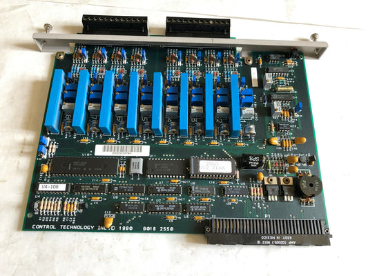 Cti 2550,Control Technology Inc. 901B 2550 Board,Isolated Analog Input 2550,Ch