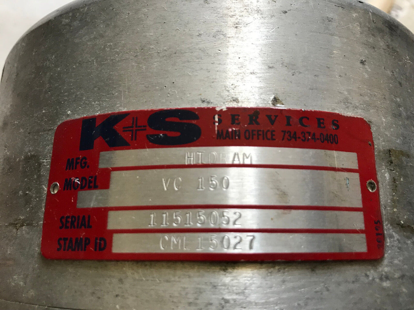 K+S Hidram Nvc150,K+S Vc150 Hydramatic Nvc-T50 Hydraulic Rotary Valve 5000Rpm,Ah