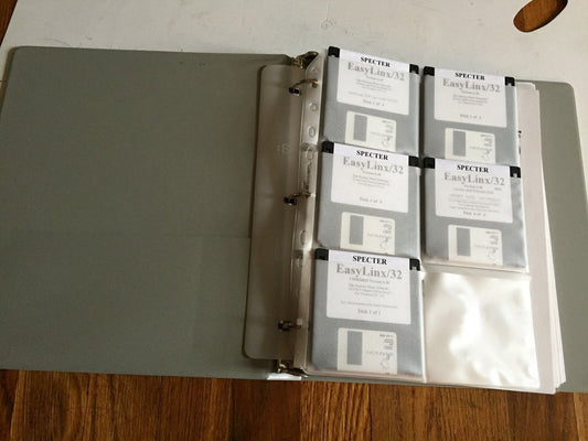 Specter 681Dde-Net/32,601Ddenet32 Software Easylinx/32 Version 6.30 Disk,Ba