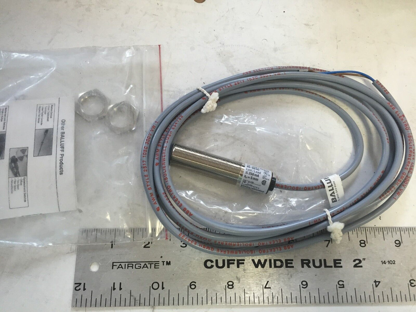 New Balluff Bes 516-426-Bo-L Proximity Switch Sensor Bes 516-426-B0-L-03,Fc