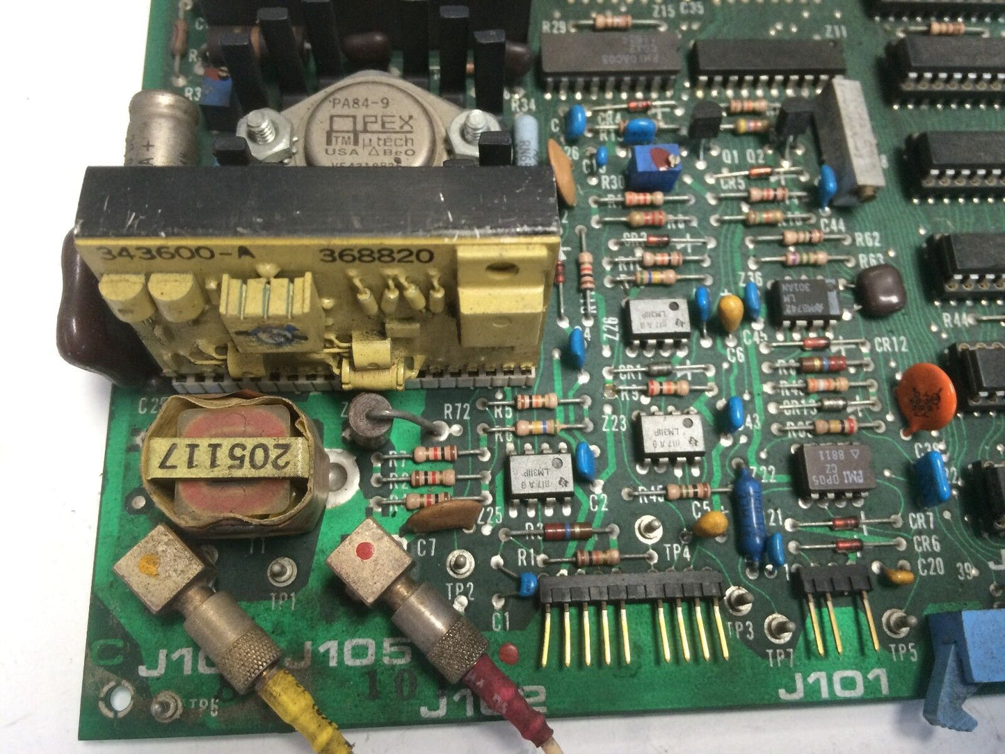 Videojet 351773 G,351773 L, L343600-A   Pcb Board,J101,J105,Bp