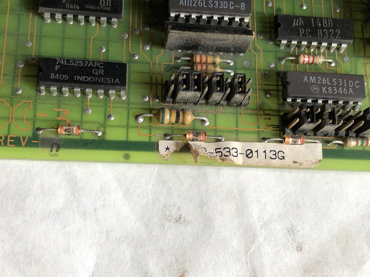 Cincinnati Milacron 3 533,3-533-0113G  Cnc Servo Pcb Board,3 533 0113G,Tc