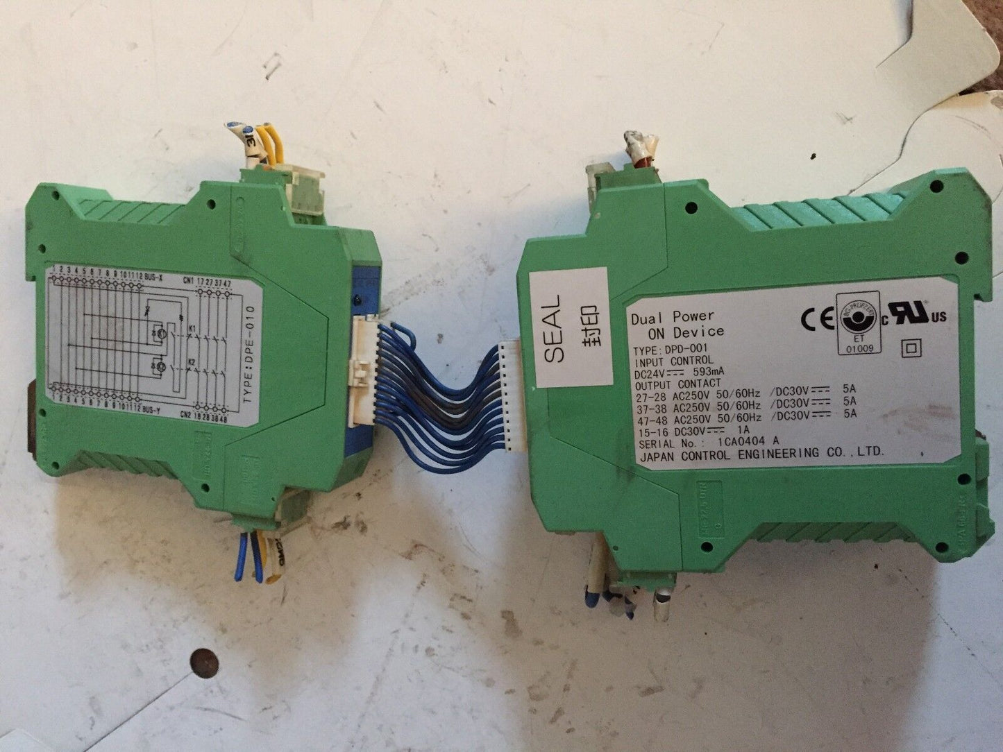 Japan Control Dpd-001 Dual Power On Device,Jce Dpd-001,Dpe-010,24 Vdc,Fb
