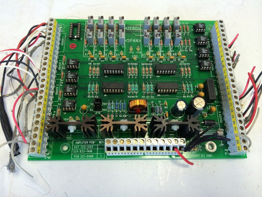 Amplfier 723-1727,Sch 833-1496, Pcb 521-0409  Pcb Board,Fj