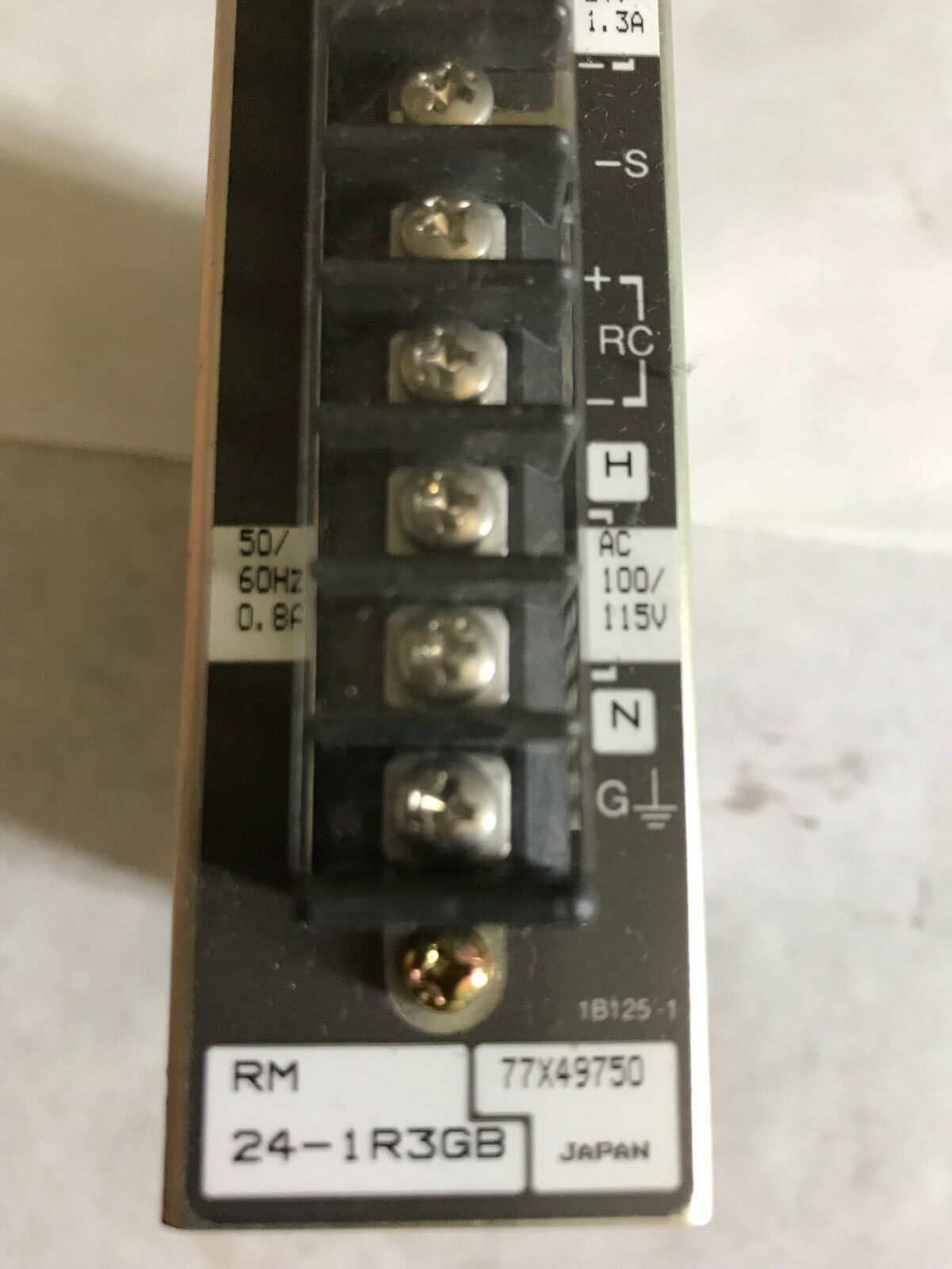Tdk Rm 24-1R3gb Power Supply 24Vdc,1.3Amp 68X48205,Eq