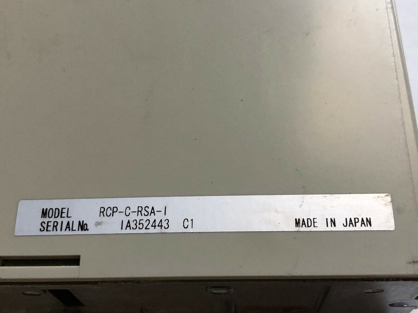 Iai Rcp-C-Rsa-I,Iai Rcp-C-Rsa-1 Robo-Cylinder Actuator Controller,Ar