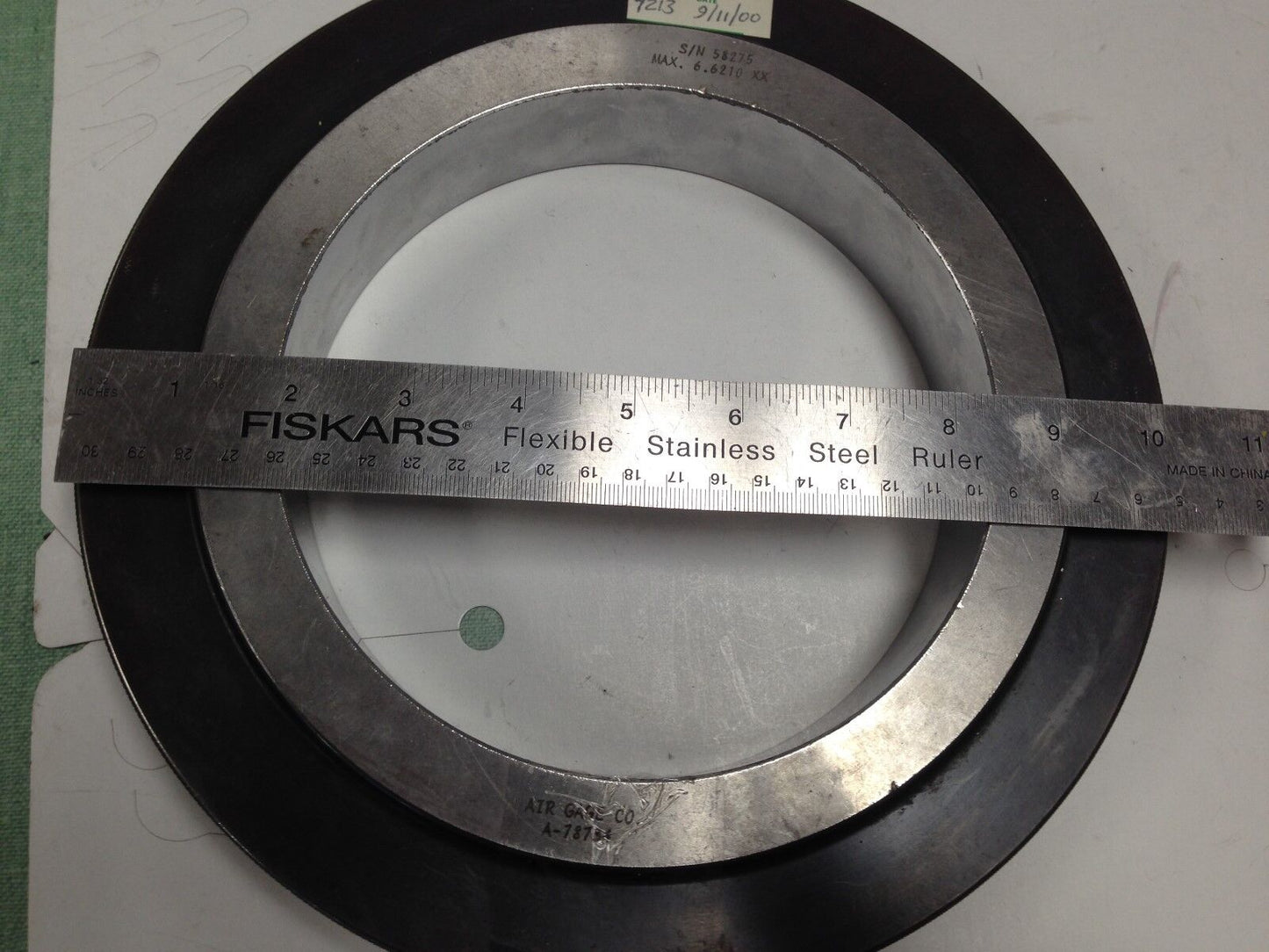 Air Gage Bore Setting Ring,6.6210-Xx,A-78734 ,Th