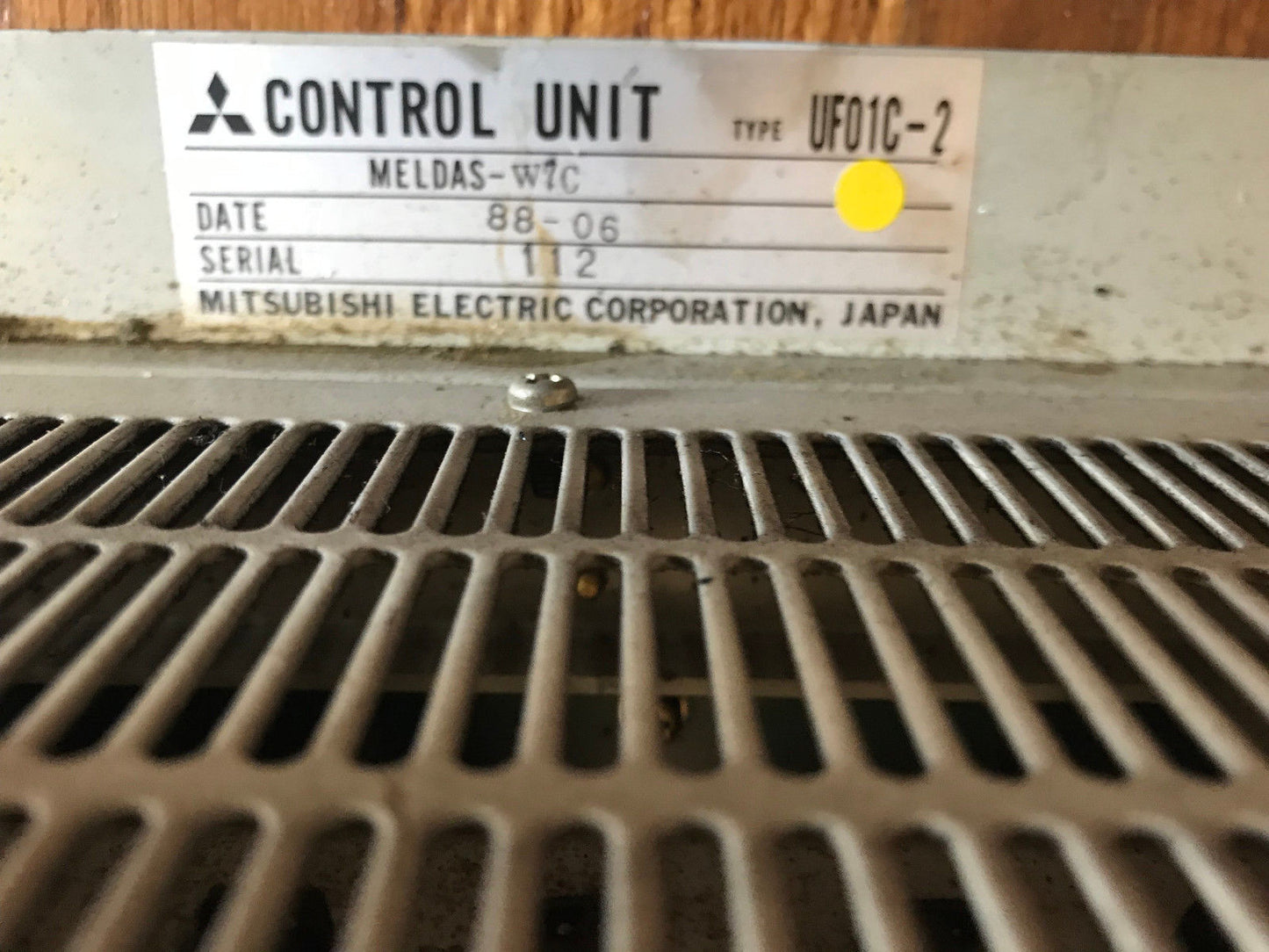 Mitsubishi Meldas-W7c Control Unit,Pd14c-2,Uf01c-2,,Fw712a,Fw737b,Fw37a,Fx16,Ab