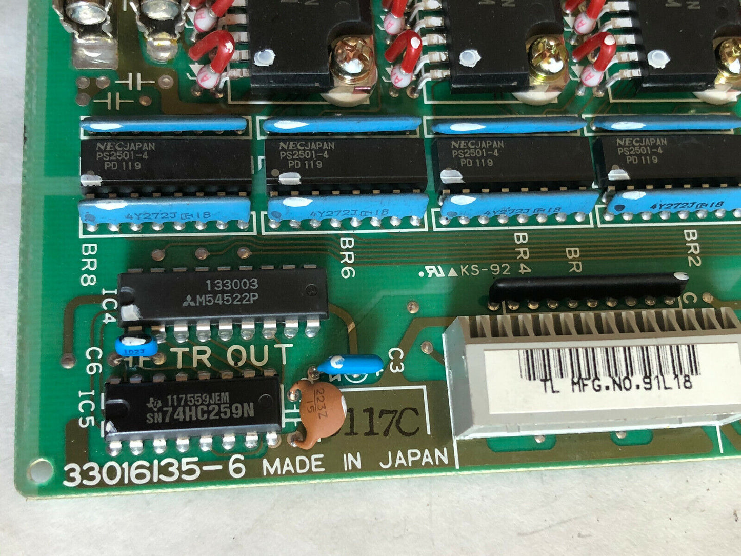 Hitachi 33016135-6, 16Point 24Vdc Sink Transistor H200 Pom-Tw, 1696-7333,Cf