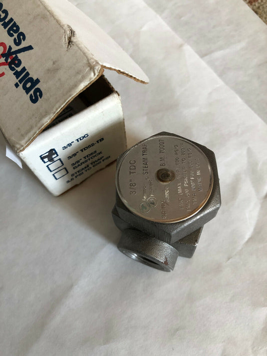 New 3/8” Npt Spirax-Sarco Tdc Thermodynamic Steam Trap,So