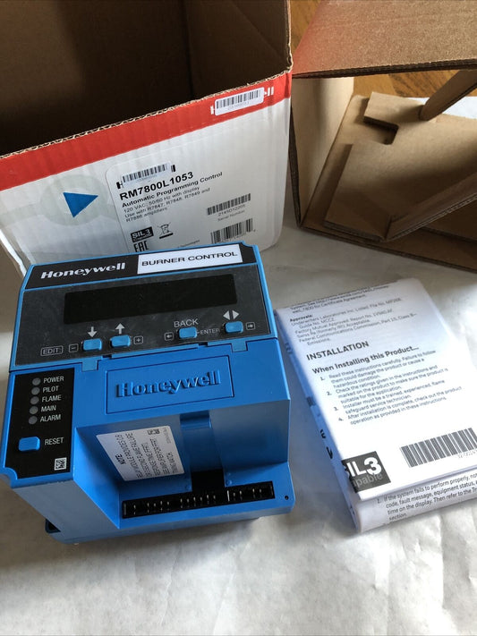 New Honeywell Rm7800 L 1053 Burner Control,Honeywell Rm7800l1053,S7800a1001,Ek