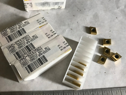 Lot 40 Sandvik Sand-9Zef Carbide Inserts 9Ze-6356-1 73-C,Sand-9Ze6356d1,Eo