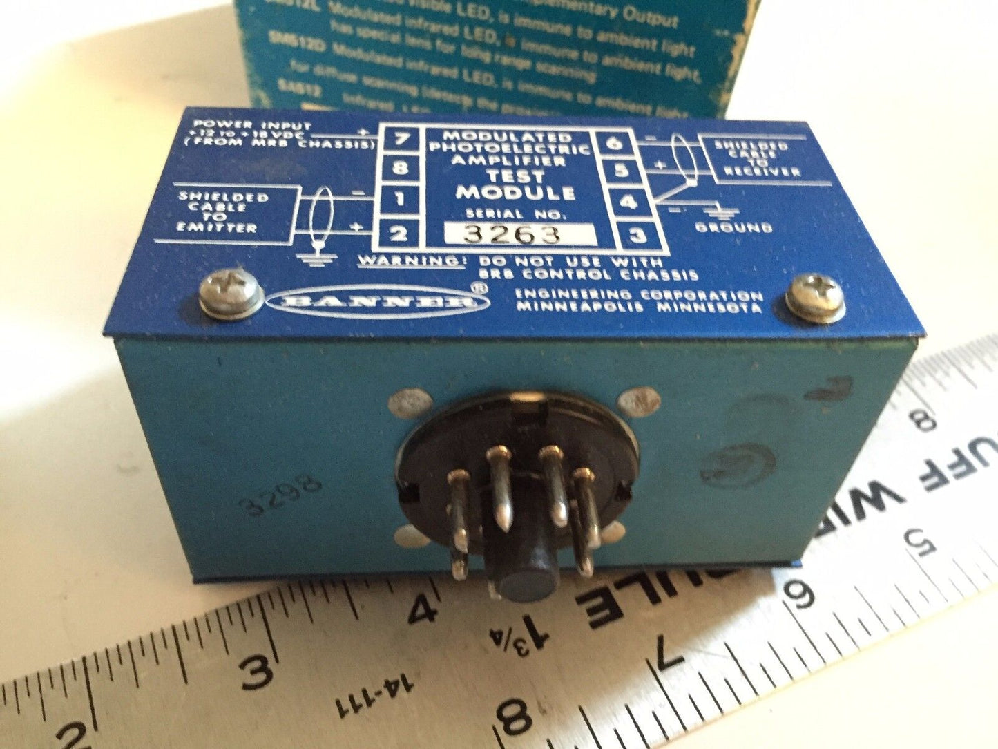 New Banner Tm-2 Photoelectric Test Module Banner Tm2,Bh