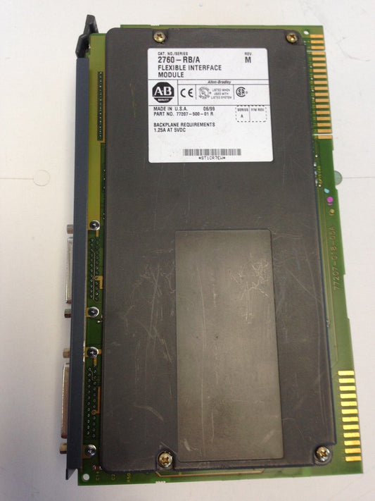 New Allen Bradley 2760-Rb /A Flexible Interface Module 77207-019-51,Dc