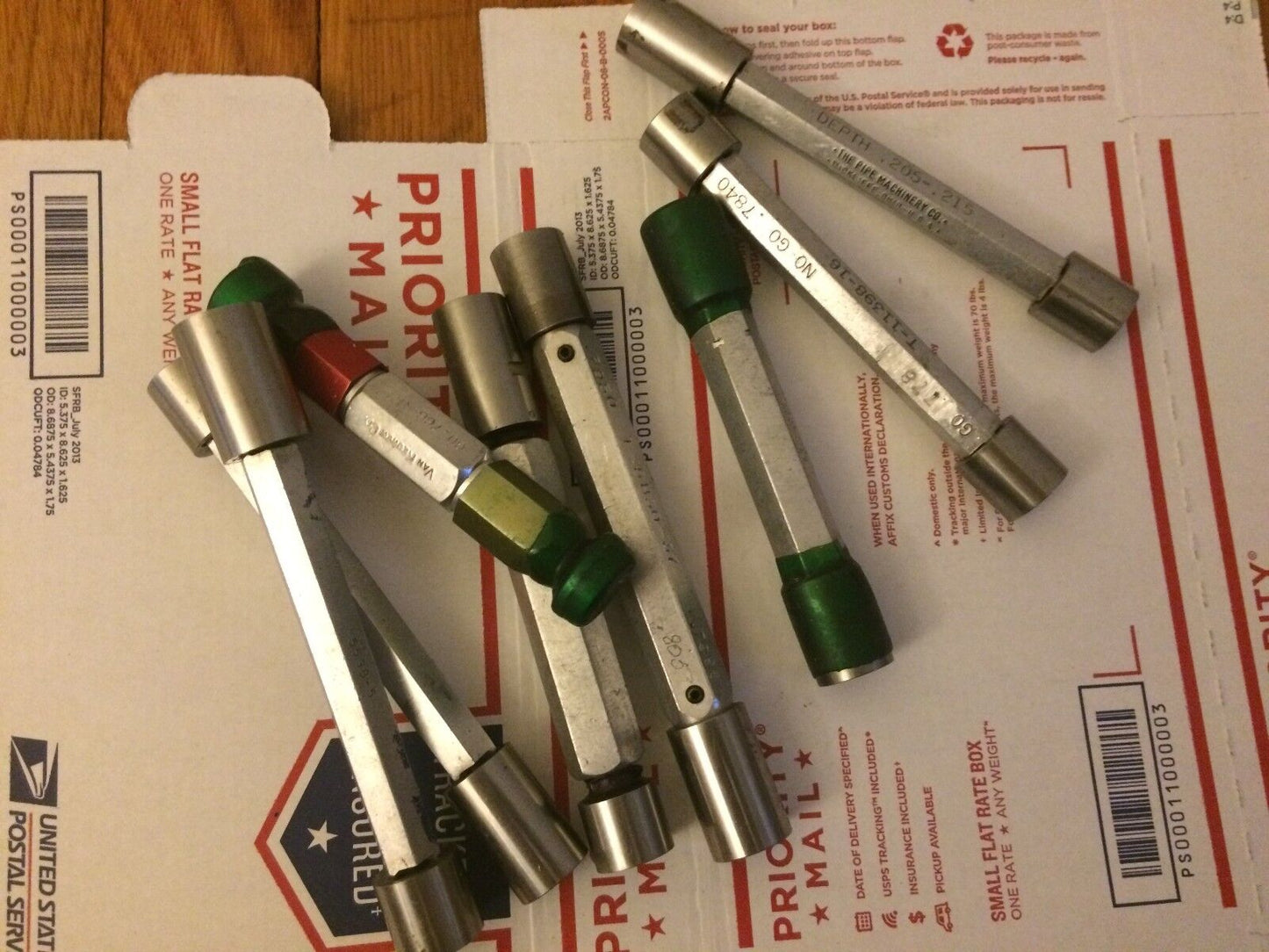 Used Lot Go No Go Gage Plug Guage .778,.7840, ..766,.771,.7950, .7986   Bo8-4