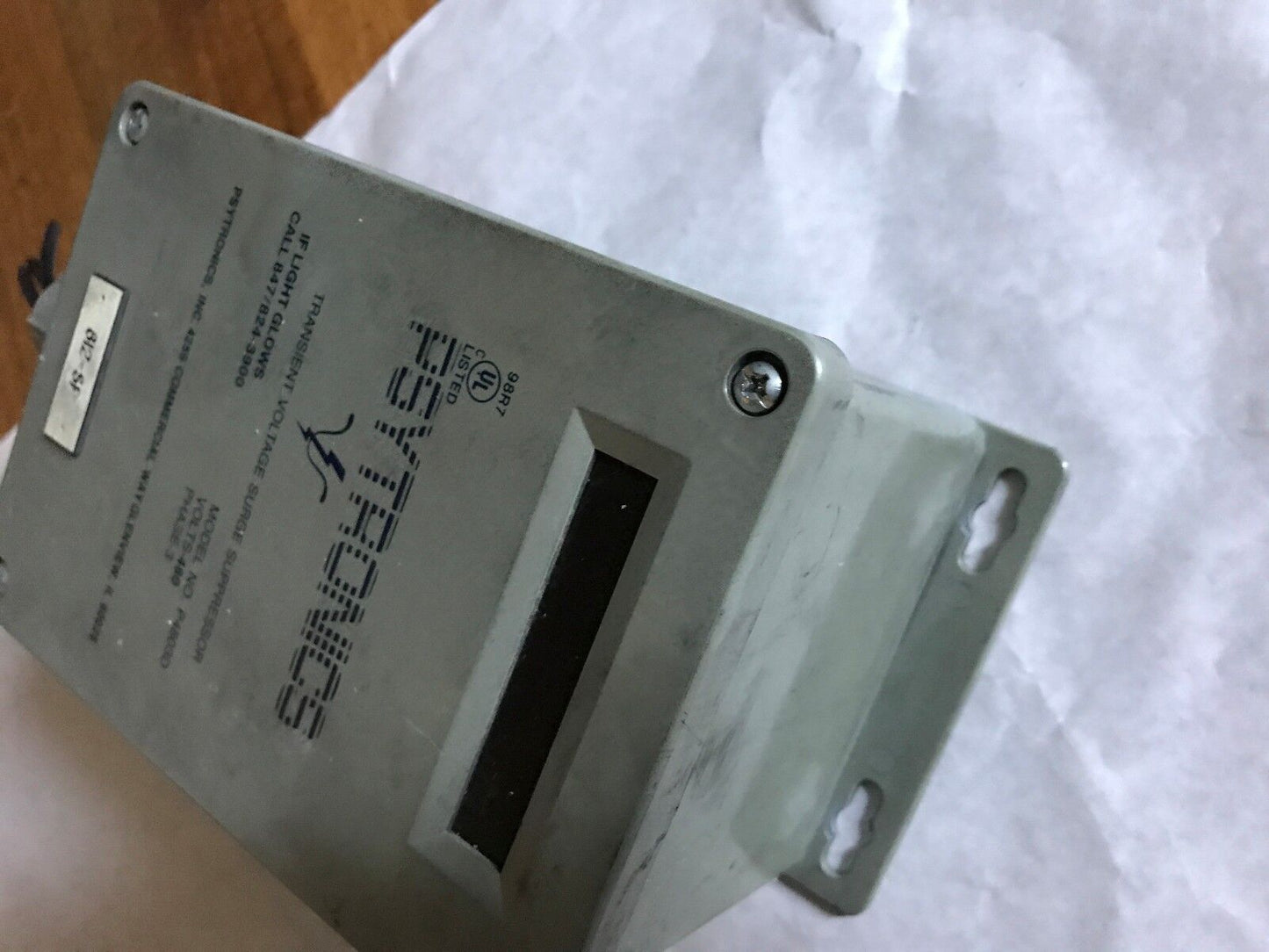Psytronics P4803d 812-Sp Transient Voltage Surge Suppressor, 480V, 3-Phase,Ay
