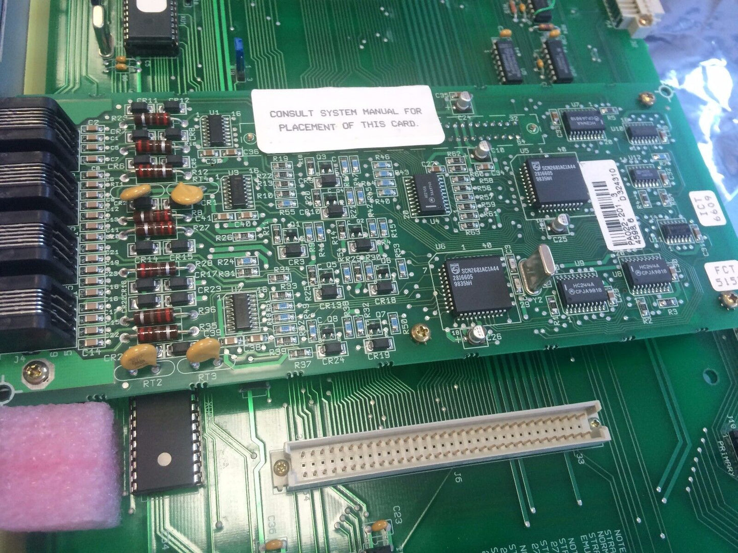 New Comdial Dxaux Dxopt-Com Auxiliary Plc Board Pa022-101.8,Pa022-201.3,Cy