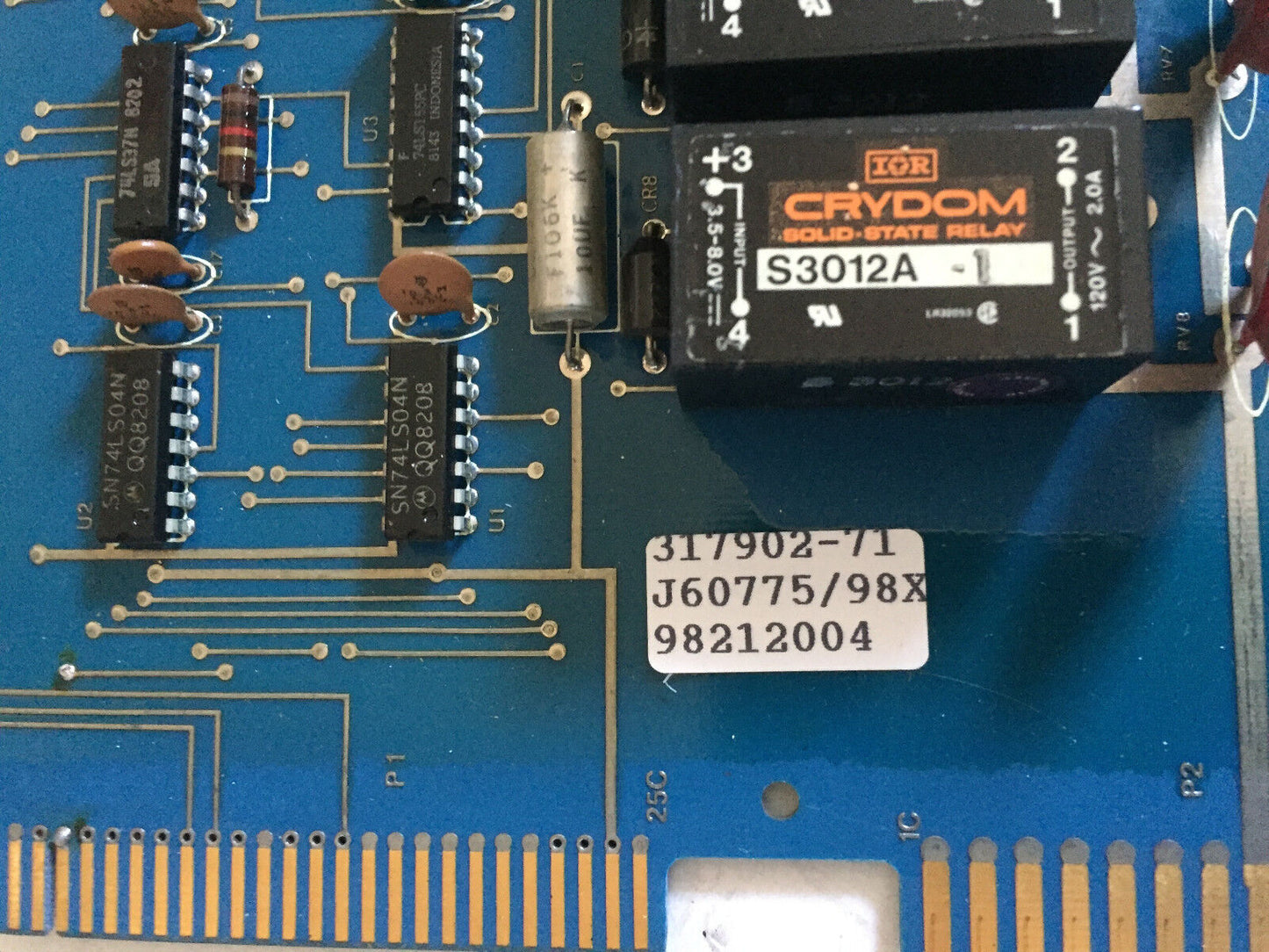 Forney 31790201,Afs-Io-19,317902-71, Afs-10-19 D-317902-01 Rev.D,Board,Cx