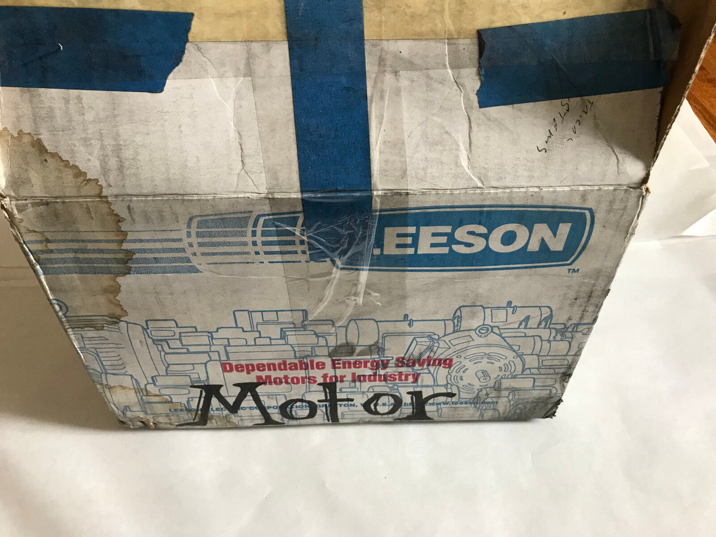 New Leeson C4t17dk1e,100599.00 Motor, 1725-Rpm,230/460Vac,1/3 Hp,3-Phase,Sr