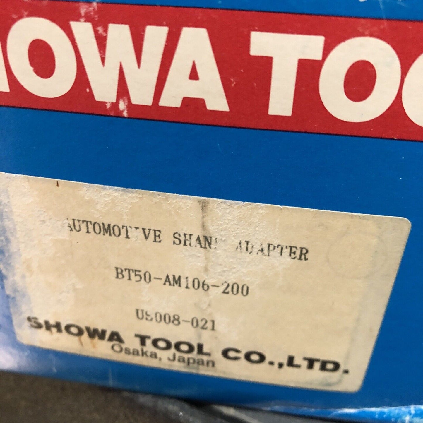New Showa Bt50-Am106-200,Showa 008 Bt50-Am106-200 Automotive Shank,Us008-021,Ap