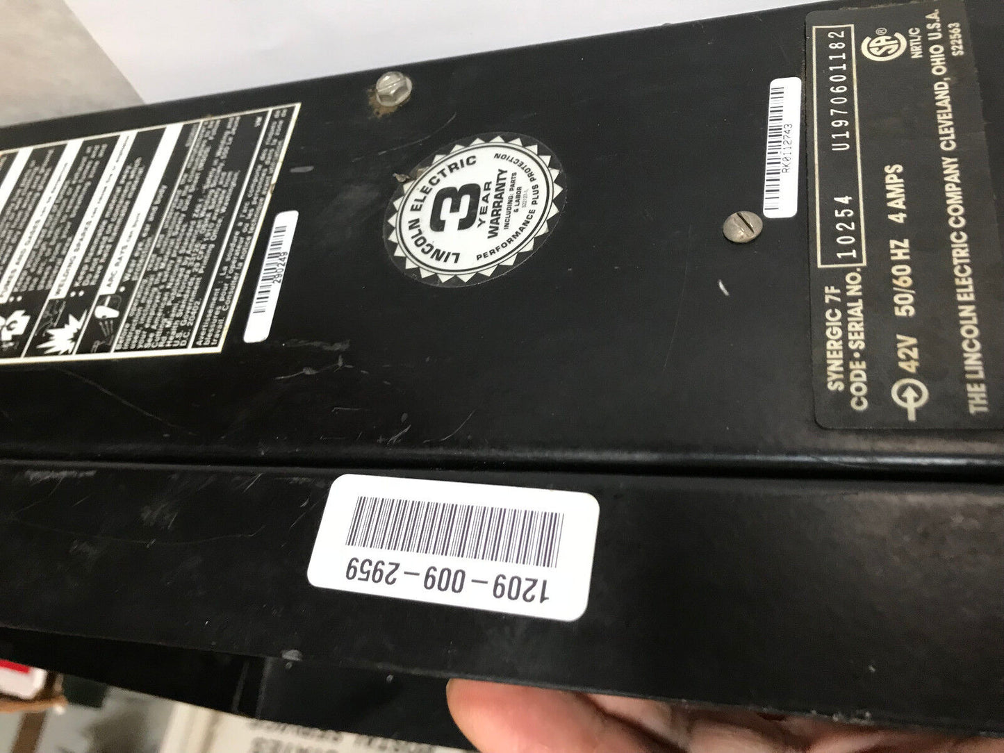 Lincoln Electric Synergic 7F Wire Feed Controller 42V 4A,Ep