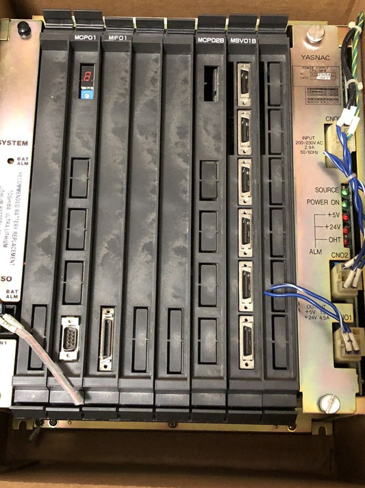 Yaskawa Cps-18Fb Yasnac Cnc Control, Mcp01,Mif01,Mcp02b,Msv01b,Cps-18Fb,Ez