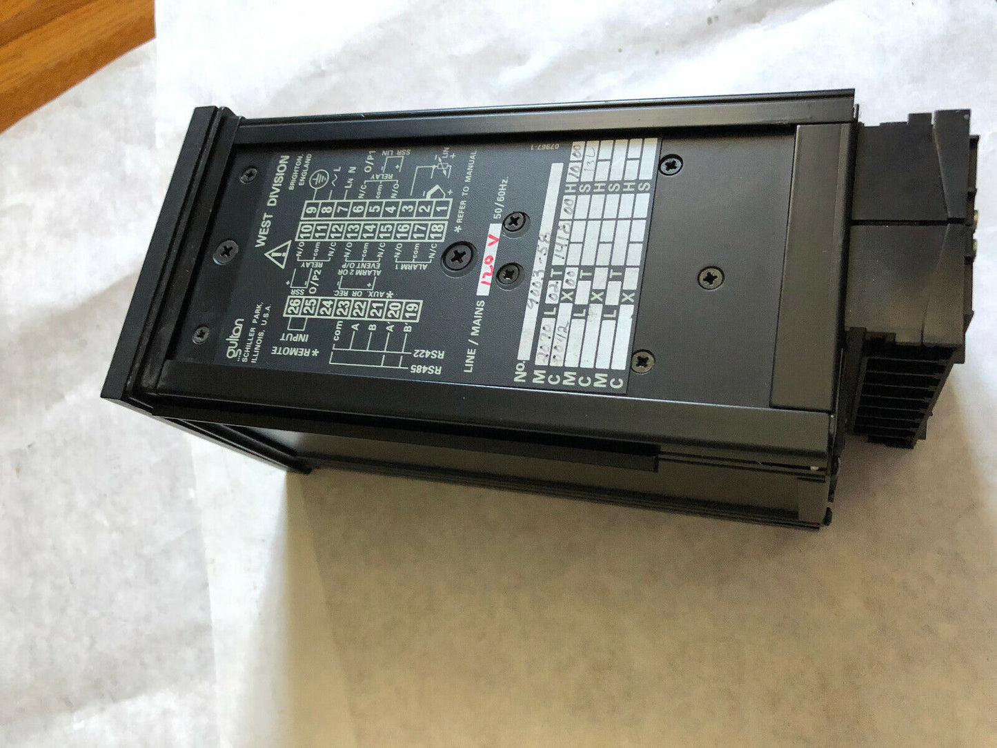 West 2070,9003-58 Temperature Controller 2070L02t1418h1000 C0042x00,Tf