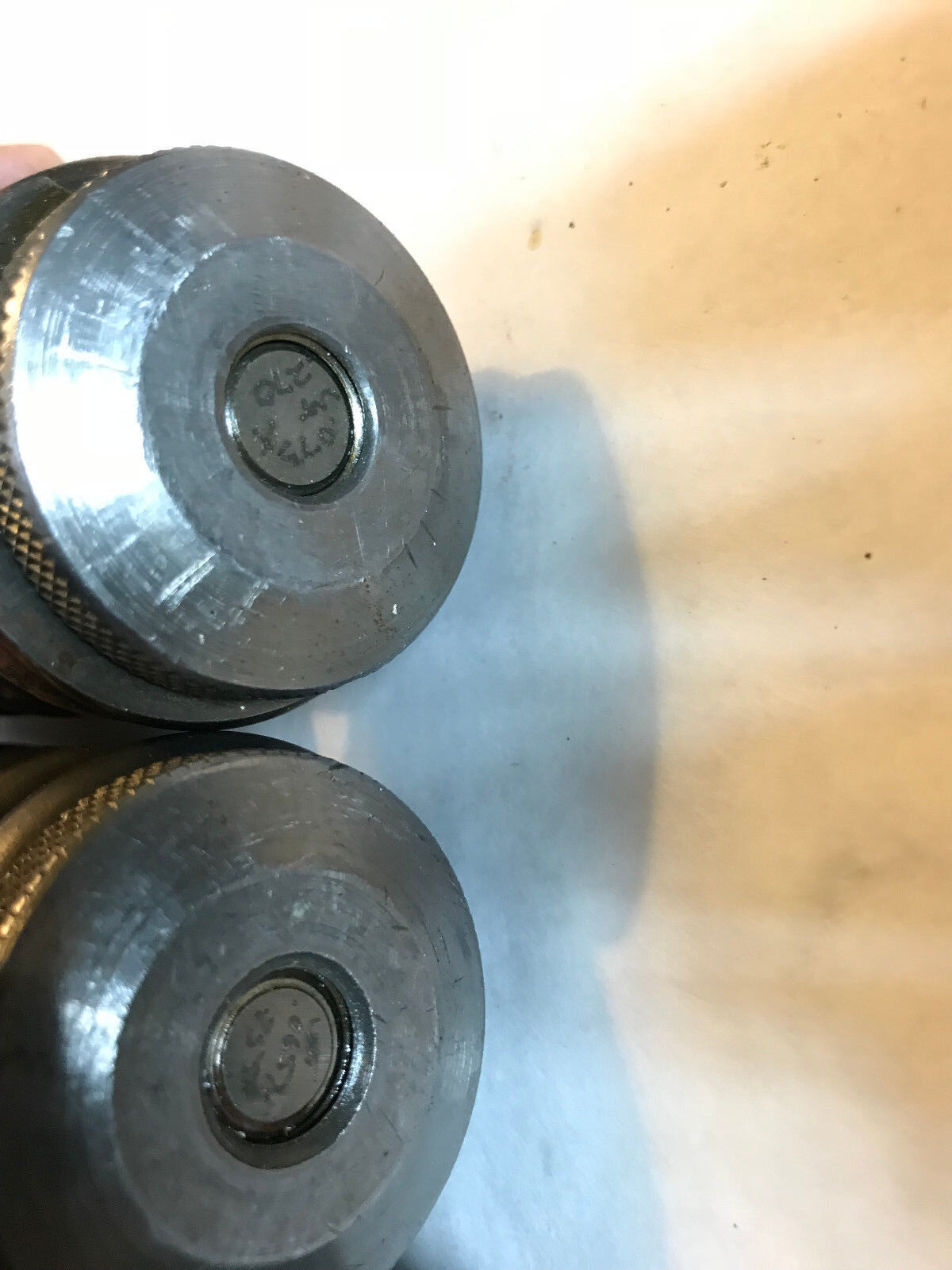 Lot 3 Sets Wilson Thin Rectangle Punches & Dies Wt .062X.750,.080X.18,.076,Ad