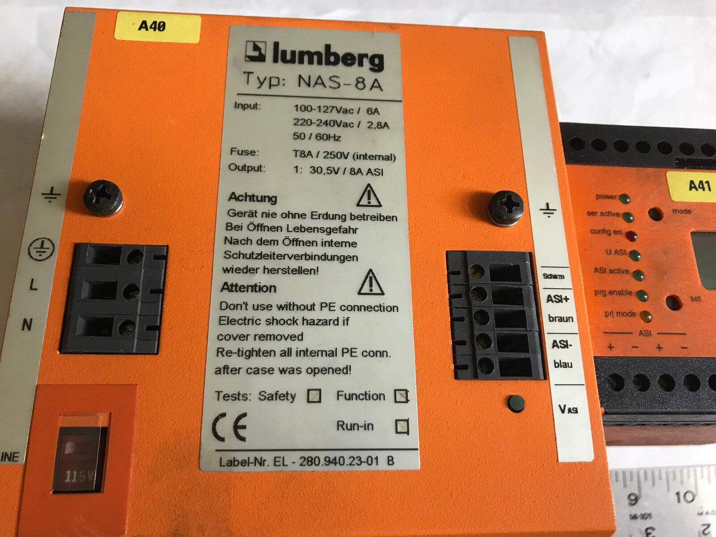 Lumberg Nas-8A,Lumberg Ew-120, Gwas/Dp & Nas-8A Profi Bus & Power Supply,Eq