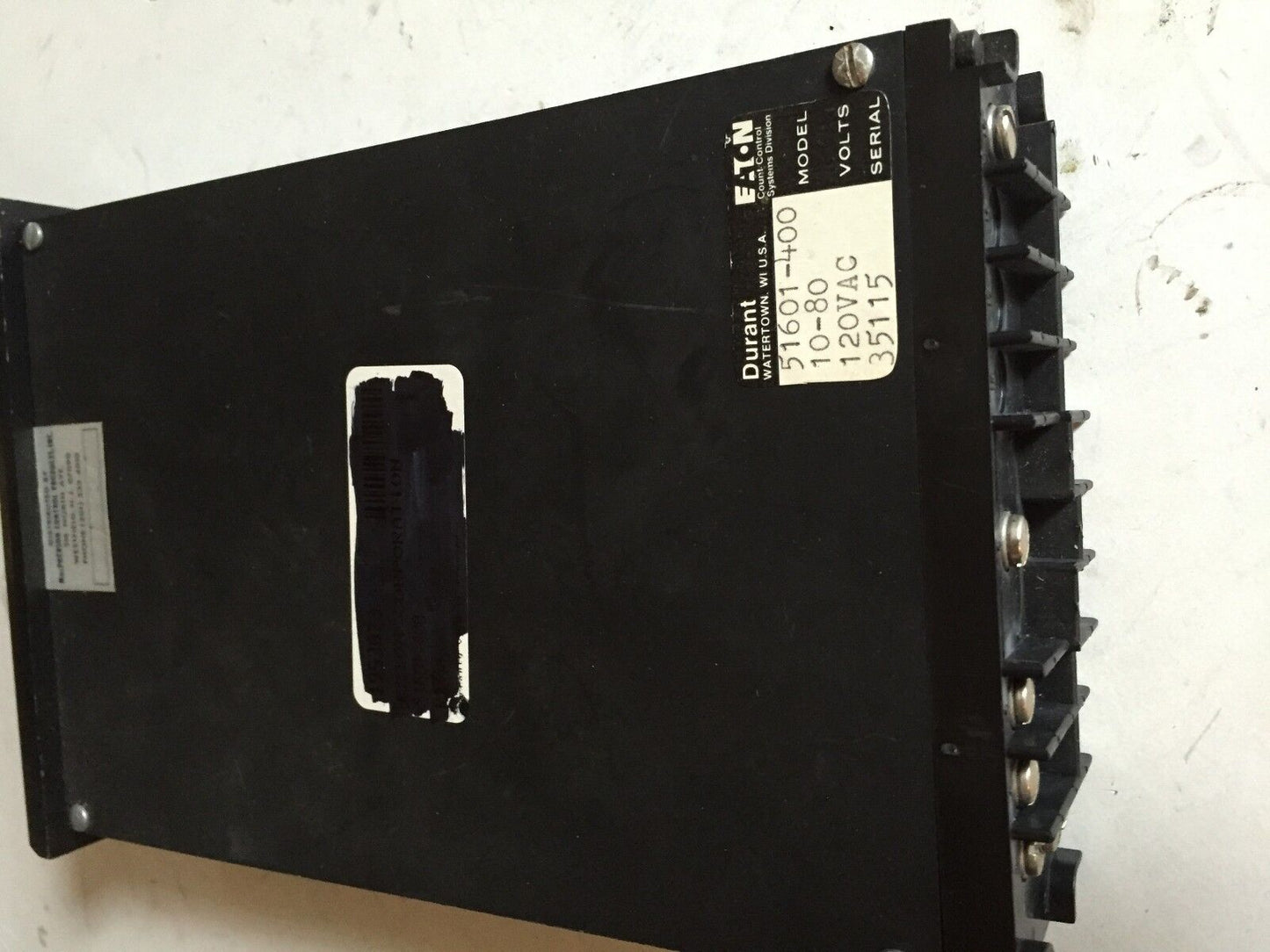 Durant 51601-400,Solid State 1601, Eaton Counter Indicator 120Vac ,Fb