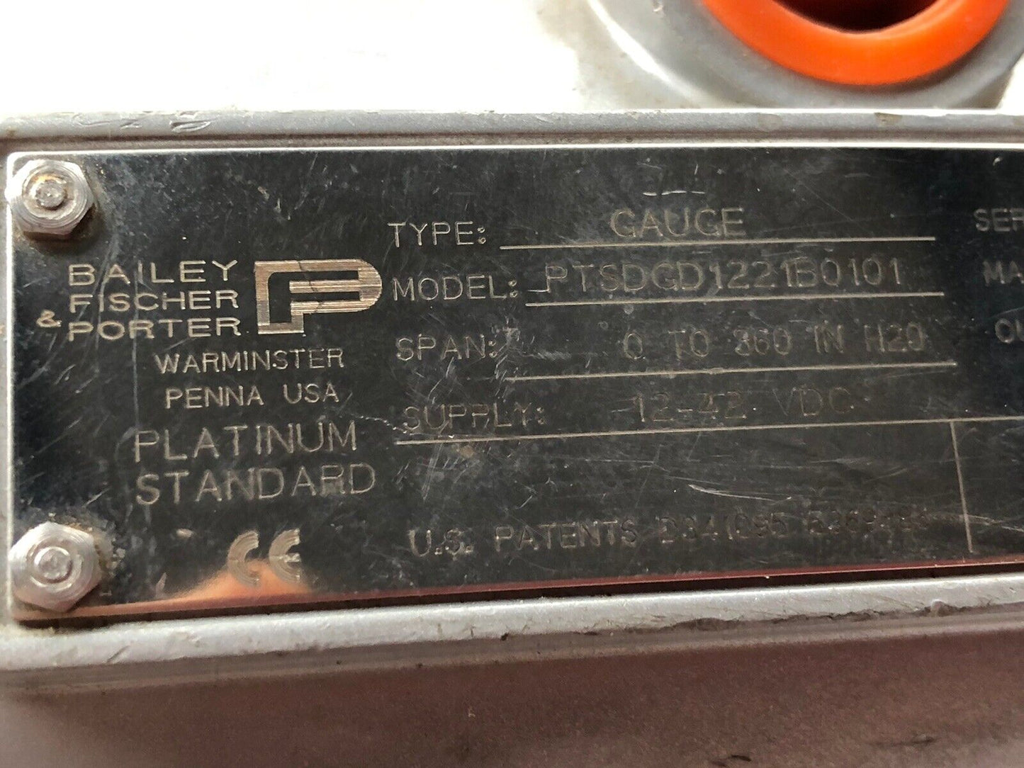 New Baily Fischer Porter Ptsdgd1221b0101,Gauge Transmitter,1/4" Npt,6640211,Ap