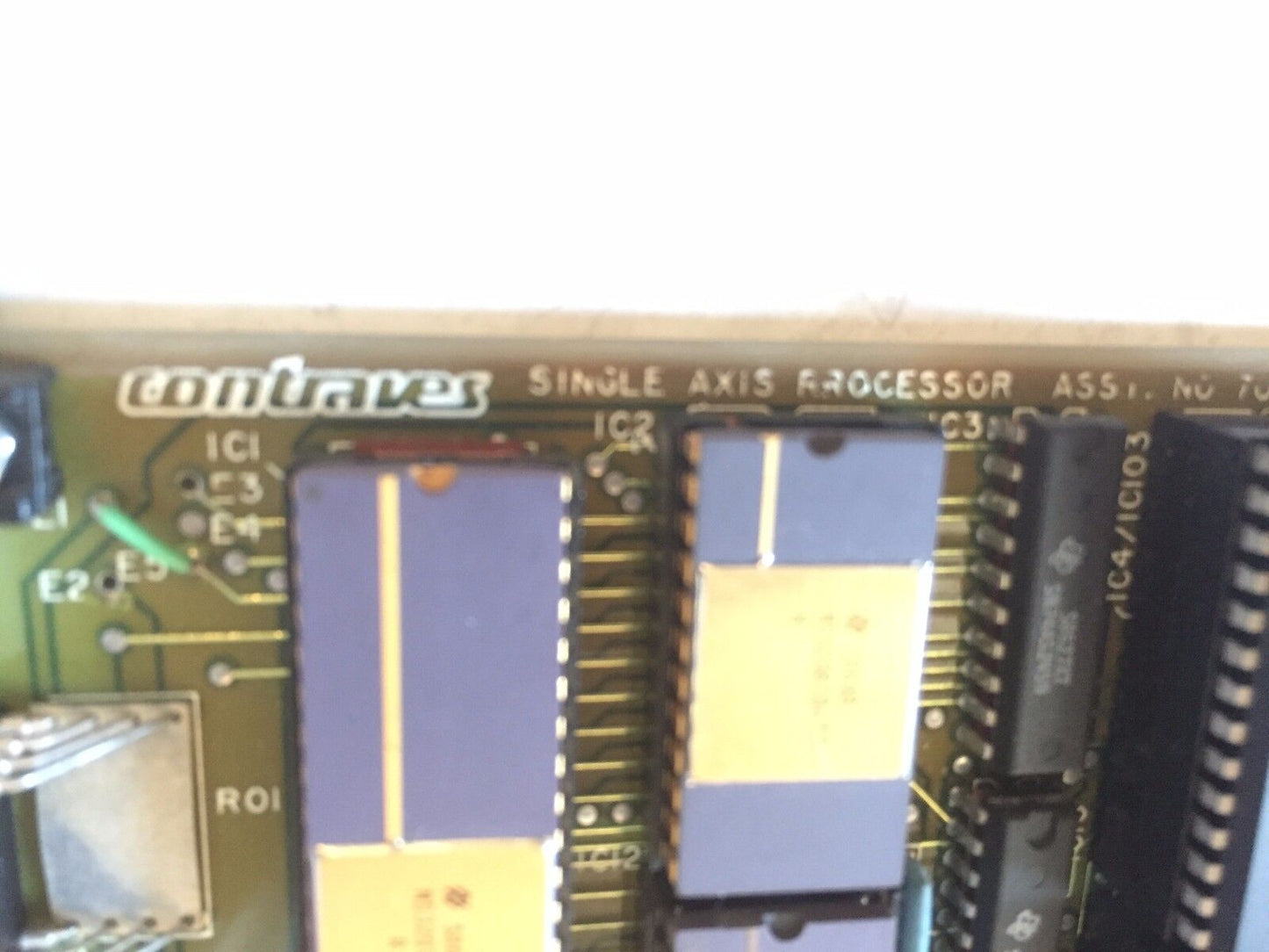 Contraves J1,Rs232,709150,7091501 Control Board Single Axis Processor,Cv