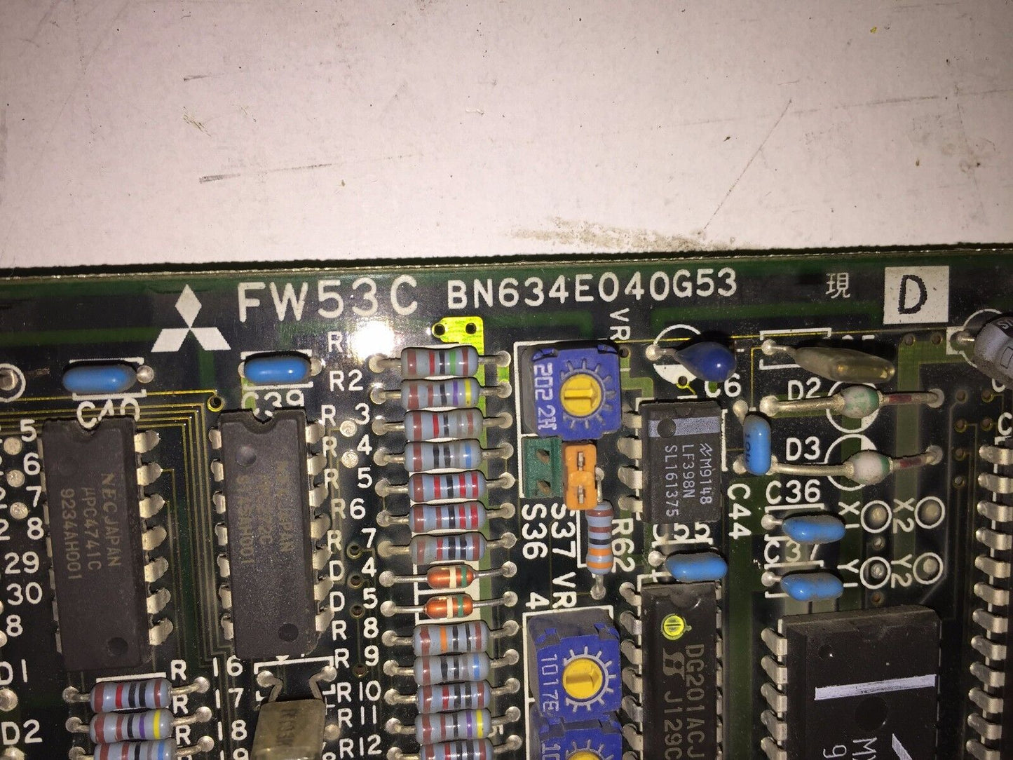 Mitsubishi Fw53c,Bn634e040g53 Edm Robotics Circuit Board,By